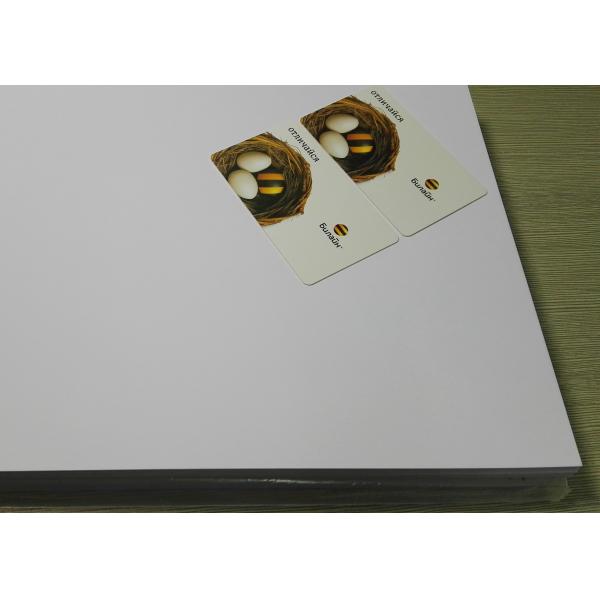 Quality Ink Adhesion Inkjet Card 0.40mm A4 Printed Pvc Sheet for sale