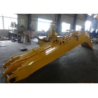 Quality Yellow Excavator Long Reach Boom for Komatsu PC240 Total 18 Meters Length for sale