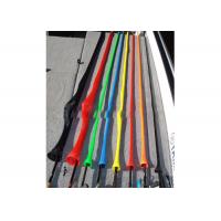 China 40mm PET Colorful Fishing Pole Protectors Fishing Rod Sleeve For Casting Rod factory
