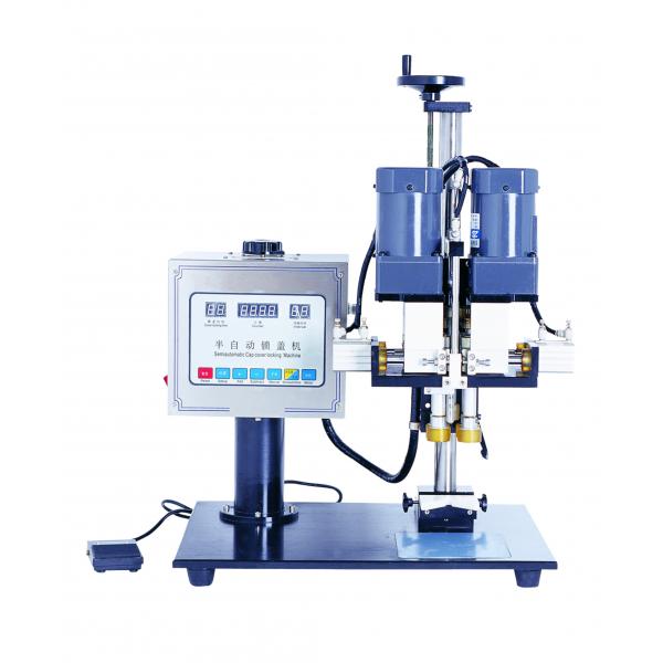 Quality PLC Rotary Clip Type 80w Bottle Screw Capping Machine for sale
