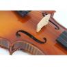 China Handmade brands Students Cheap Violin Wholesale Ebony of board material Aluminum magnesium alloy string meaning in factory