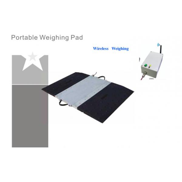Quality Dynamic Vehicle Truck Axle Scales , Wireless Portable Axle Truck Tester 800x430x30mm for sale