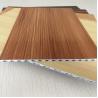 China Light Weight Fireproof Wood Grain Aluminium Core Panel , Aluminium Advertising Boards factory