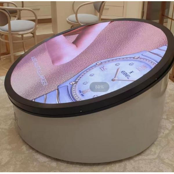 Quality Indoor HD Creative Round LED Display Advertising Full Color for sale