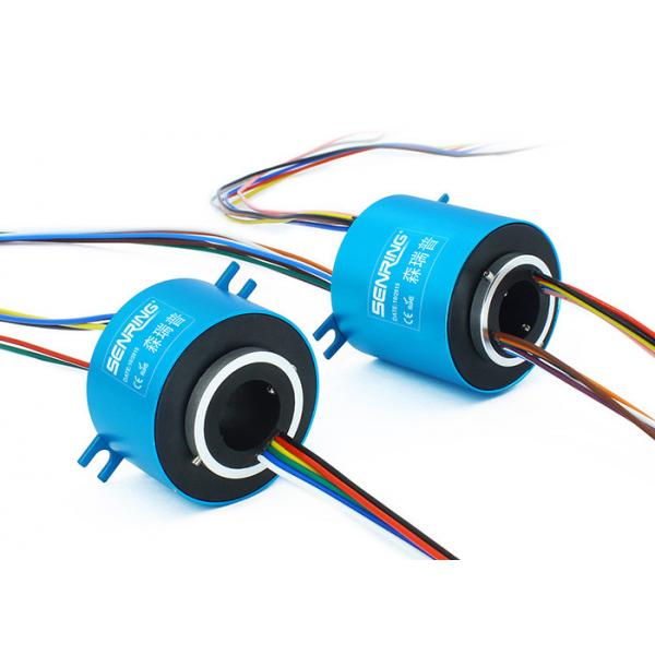 Quality H2056 Multi Point Contact Mini Ethernet Slip Ring With Precious Metal Cluster Brush for sale