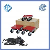 China Anti-Slip Coating Snowmobile Moving Cart 10 Inch 1500LBS Capacity Snowmobile Roller Set factory