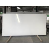 Quality Slabs 3200x1600mm White Color Engineering Quartz Stone for Countertop Decoration for sale