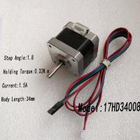 China 42 Stepper Motor/1.5A 34mm 17HD34008-22B 1.8 Degree 3D Printer Stepper Motor for sale