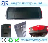 China 48V 11.6Ah rear rack style e-bike battery Li-ion rechargeable battery pack for ebike factory
