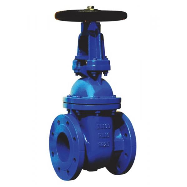 Quality Natural Gas Manual Metal Seat Gate Valve With Rising Stem DN50-DN300 for sale