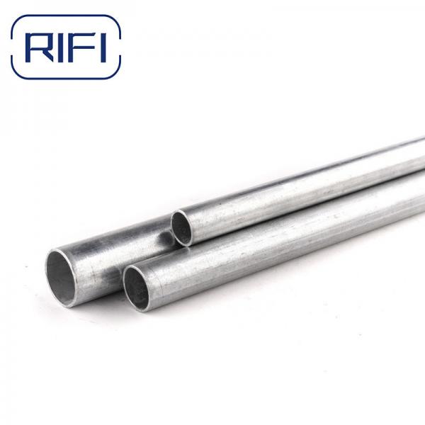 Quality IEC 61386-21 Electrical Metallic EMT Conduit Pipe Non Thread Steel for sale