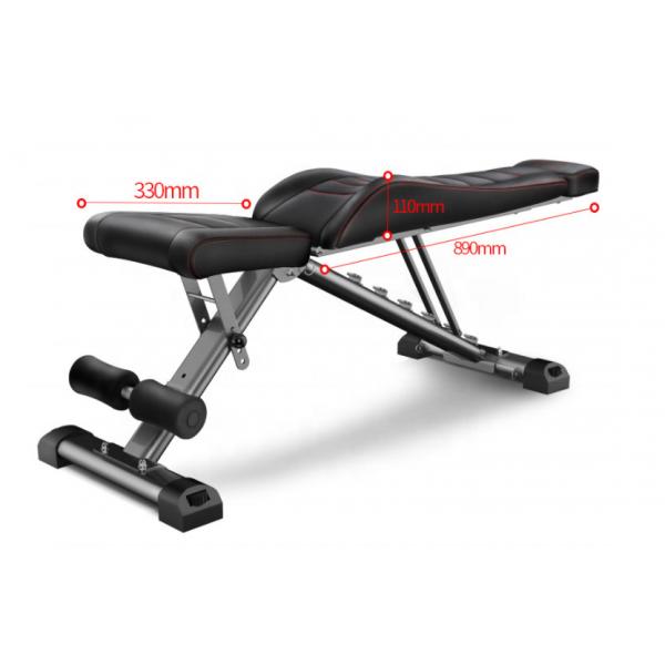 Quality 15kgs Commercial Workout Training Equipments Adjustable Weightlifting Bench for sale