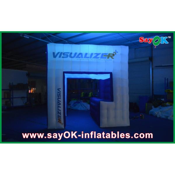 Quality Go Outdoors Air Tent Rainbow Lighting Inflatable Air Tent Show Inflatable for sale