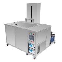 Quality PLC Control Industrial Ultrasonic Cleaner with Lift And Filtration System 560L for sale