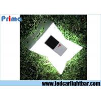 china White Waterproof Outdoor Inflatable Folding Solar Camping Lamp , Led Solar Lantern