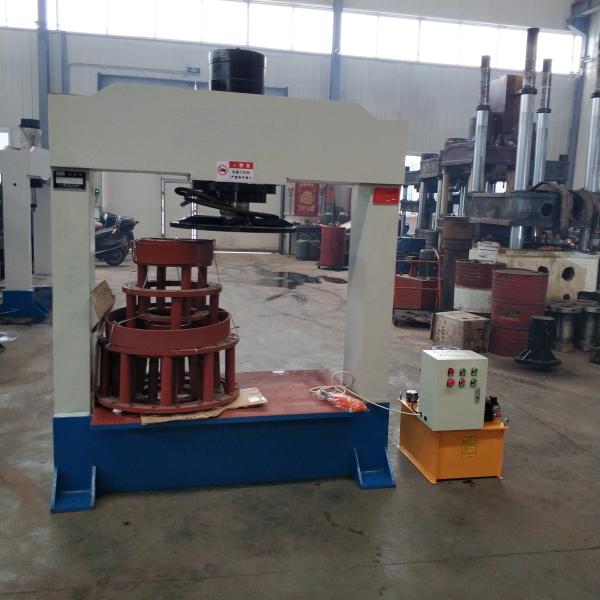 Quality 380V Solid Tire Press Machine , 200T Tire Change Machine for sale