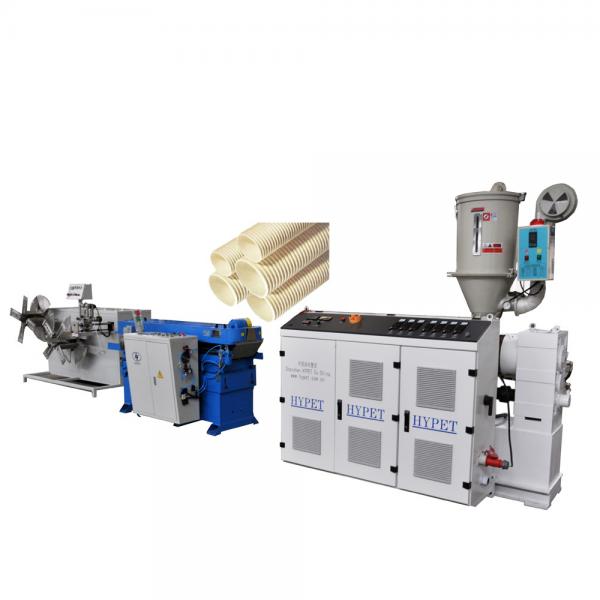 Quality Corrugated Pipe Extrusion machine for both PE and PVC granules material for sale