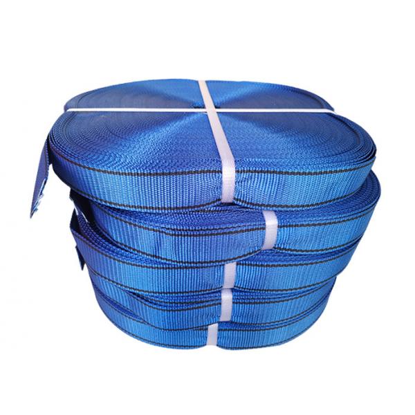 Quality Flat Patterned Polyester Webbing Non - Conductive Corrosion Resistant for sale