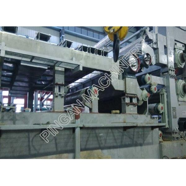Quality Big Jumbo Rolls Kraft Paper Making Machine High Efficiency Bottom Wire 19m for sale