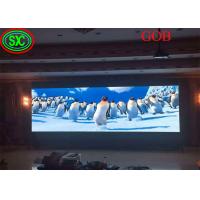 China Fixed Led Display video wall led tv backdrop GOB COB technology with CE ROHS FCC CB Certificates factory