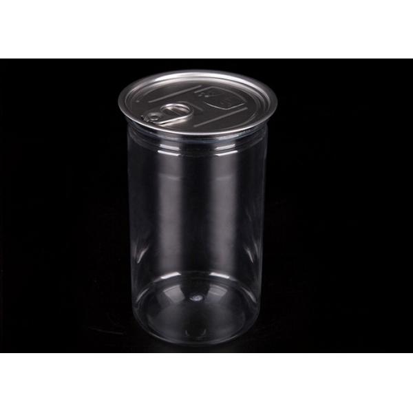 Quality Transparent Plastic Jar Containers For Food Canning 280Ml 500Ml 650Ml for sale