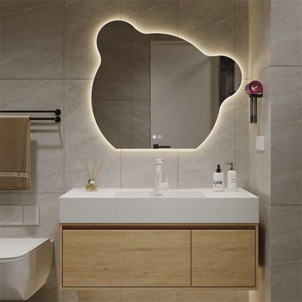 Quality Wall-Mounted/Freestanding Bathroom Vanity Cabinet with Mirror Hundred Color For Choosing for sale