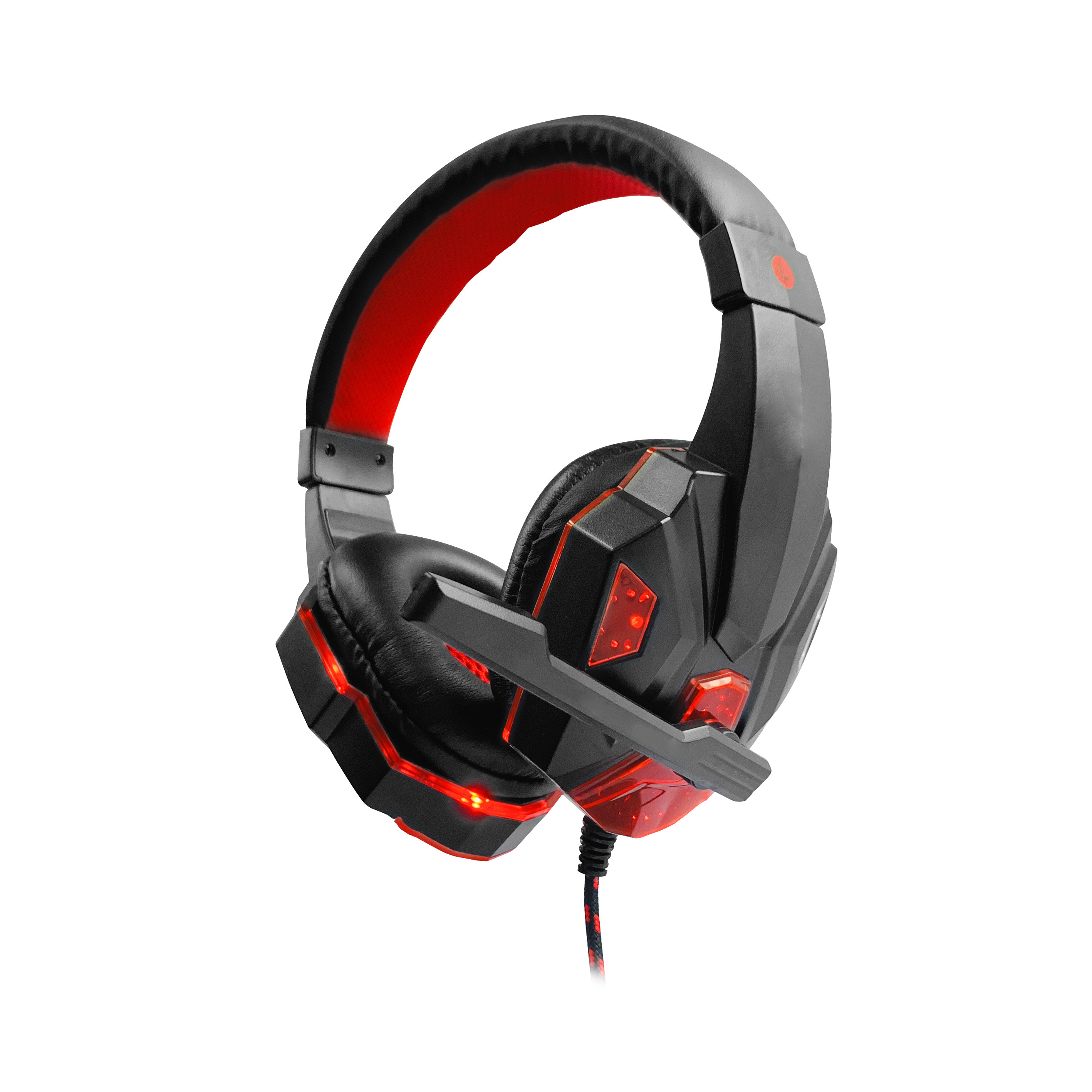 China Professional Led Light Wired Gaming Headphones Bass Stereo PC Gaming Headset Gifts factory