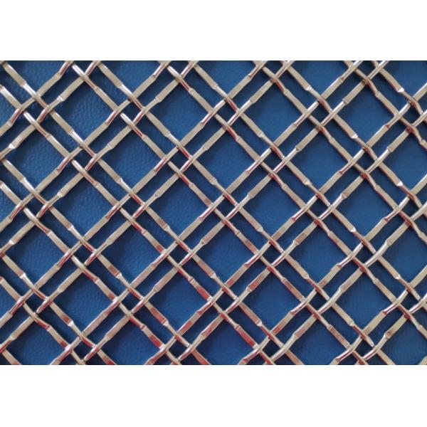 Quality Velp Antique Brass Architectural Metal Mesh SS316 Crimped Wire Mesh for sale