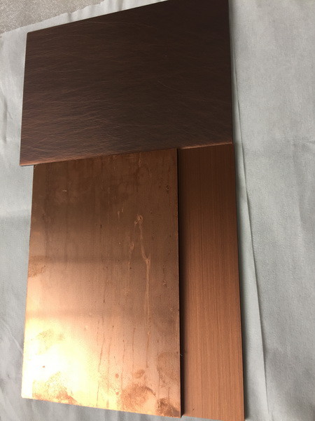 Quality Sound Insulation Copper Metal Panels 4mm Thickness For Metallic Roofing for sale