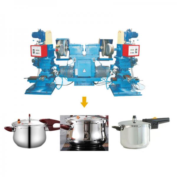 Quality Vacuum Adsorption Cookware Polishing Machine For Pot Outer Polishing for sale