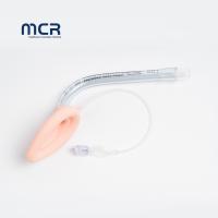 China Flexible Tube Curved Laryngeal Mask Airway with Soft Cuff Liquid Silicone PVC Materia factory