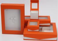 China Kraft Paper Jewelry Box Screen Printing Logo With Lids Environmentally Friendly factory
