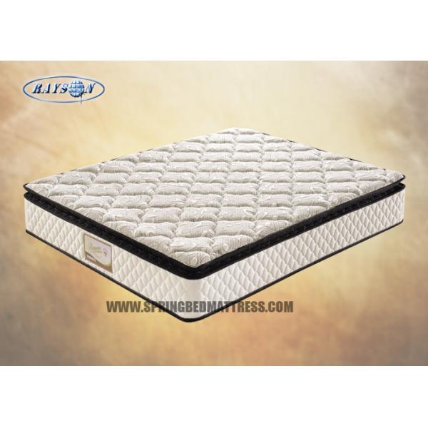 Quality Classic Compressed Hotel Mattress Topper , Queen Size Pillow Top Mattress for sale