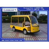 China 2 Seater  Golf Cart  Yellow  ADC 48V 5KW Acim Electric Utility Carts Luggage Cart factory