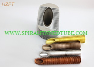 Quality Aluminium Integral Finned Tubes With High Fin , Heat Exchanger Fin Tube for sale