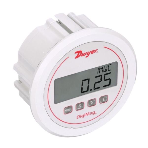 Quality 127mm Dial Digital Pressure Gauge 24V Battery Powered Aluminum Housing for sale