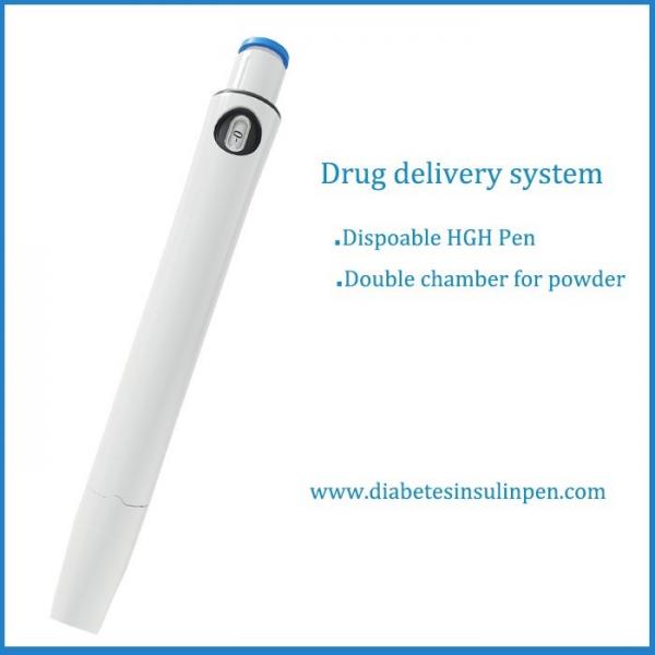 Quality 4ml Double Chamber Disposable Pen Injector For Human Growth Hormone Injection for sale