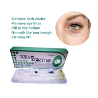 China Sodium Hyaluronate Solution For Eyes Remove Dark Circles Dermal Filler 1ml factory