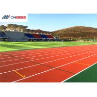 Quality IAAF School Running Track Anti Static Environmental Friendly for sale