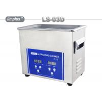 Quality LS -03D Limplus Small Digital Table Top Ultrasonic Cleaner For Hair Combs for sale