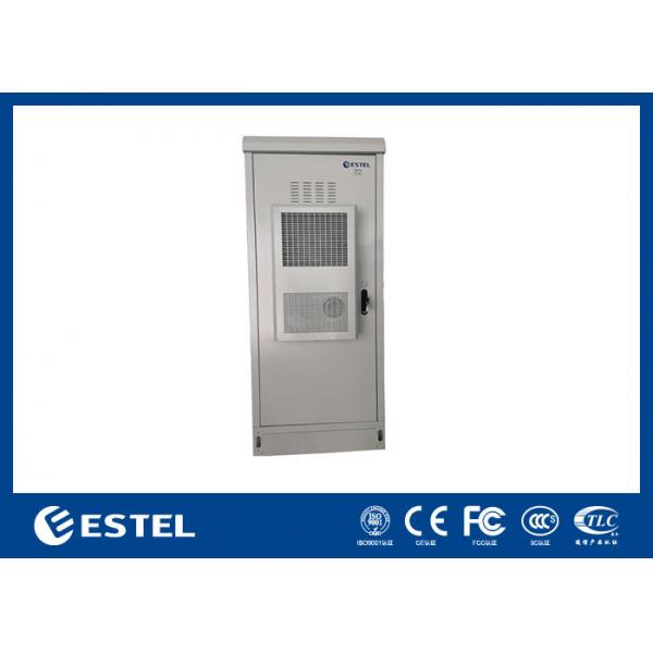 Quality Single Wall IP55 Waterproof 40U Outdoor Telecom Cabinet Anti Corrosion for sale
