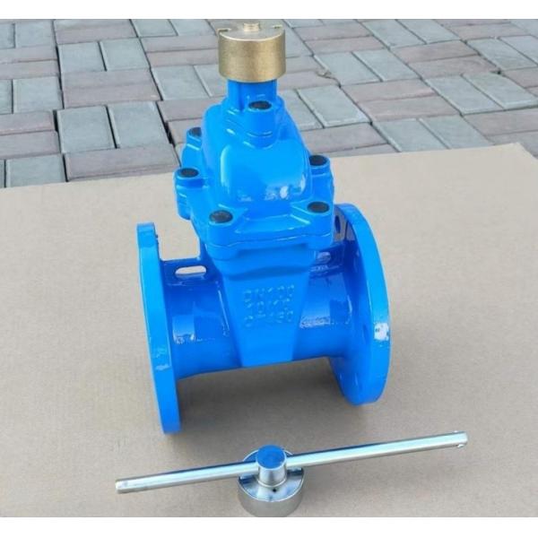 Quality GOST Lock Cast Iron Gate Valve With Flange Connection For Water for sale