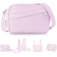 China Water Resistant Crossbody Bag For Women Multi Position Fanny Pack Mini Belt Bag factory