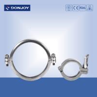 China Sanitary Stainless Steel High Pressure Hose / Pipeline Clamp 13MHP SS304 factory