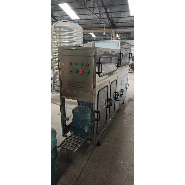 Quality Clean Water Washing 5 Gallon Filling Machine 18.9 L 120 BPH Gallon Filling Line for sale