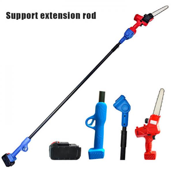 Quality 7'' Electric Long Pole Chainsaw Mini Extension Battery Powered Cordless Pruning for sale