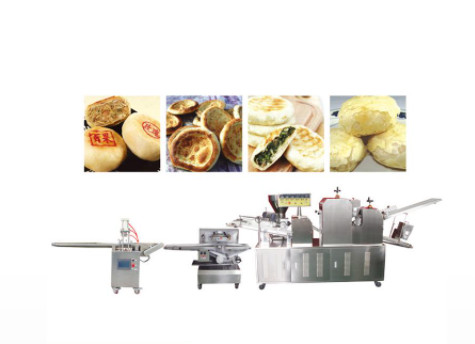 Quality 3.0KW Delta PLC Control Pie Production Line For Food Plant for sale