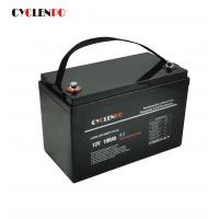China Black Color Bluetooth Lithium Li Ion Battery Pack Self Heated Lifepo4 12V 100Ah factory