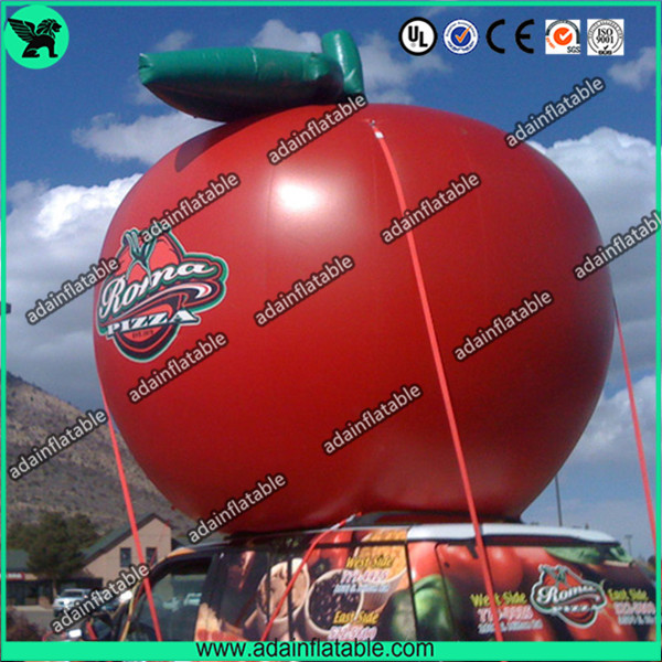 China Event Fashionable Red Custom Inflatable Apple , Large Inflatable Advertising Products factory
