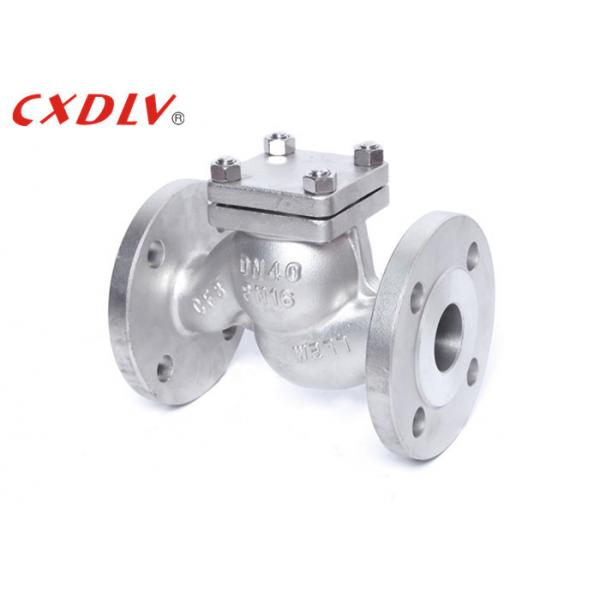Quality Durable Globe Stop Lifting Check Valve Flange Connection Style for sale